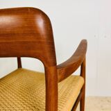 Chaise modèle 56, Niels O. Møller pour J.L. Møllers Møbelfabrik, Danemark années 1950