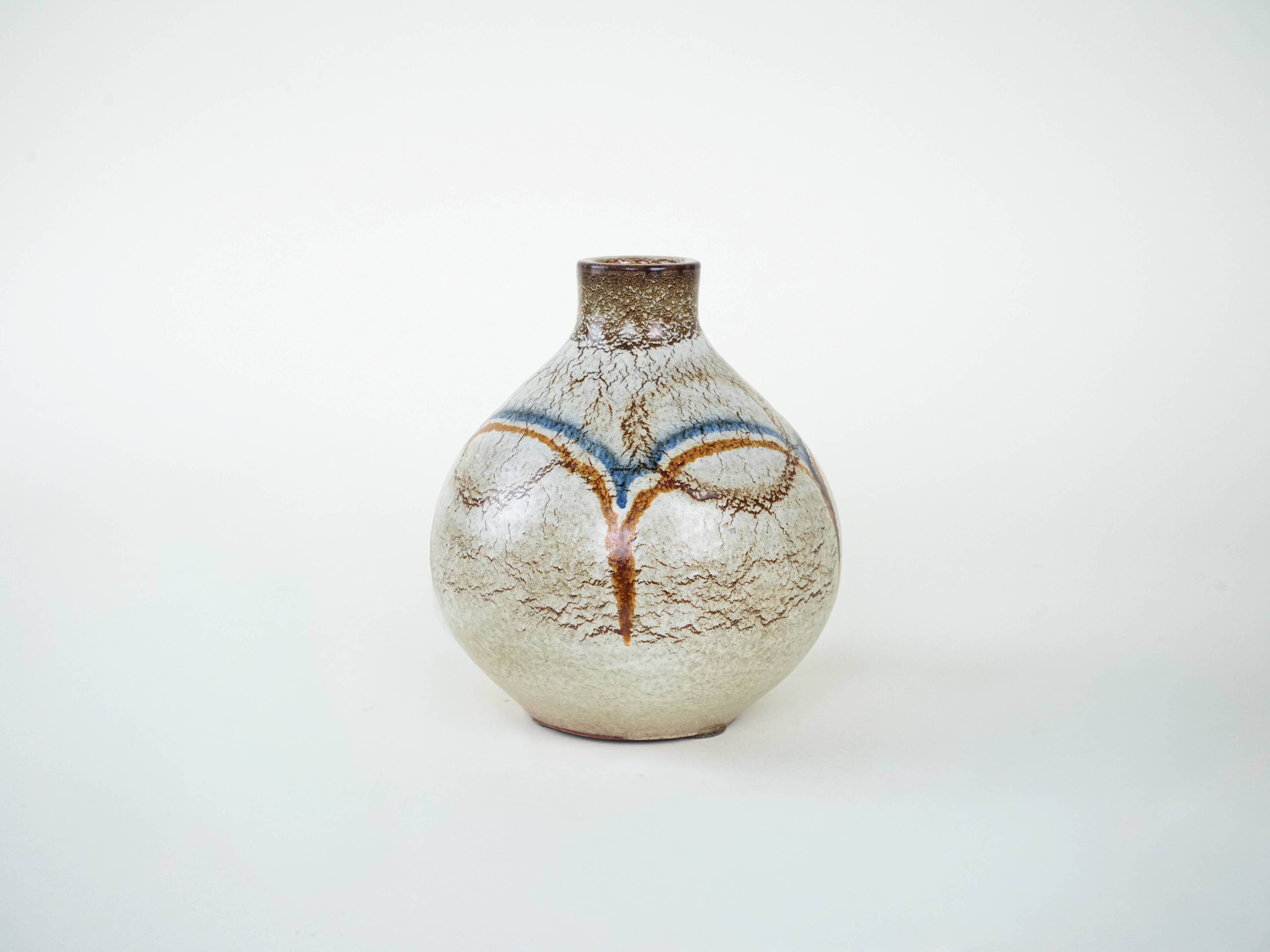 Ceramic vase, Italian design, 1960s, manufactured in Italy