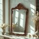 Grand miroir  baroque style rocaille rococo