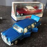 Lot Dinky Toys Mercedes et Cadillac et canon Crescent Toys