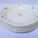 6 flat plates Villeroy & Boch