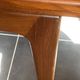 Table extensible scandinave en teck 150/225x86cm vintage an60