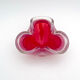 Murano Sommerso Opaline Red Bowl 16cm 882g