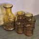 Carafe and glasses