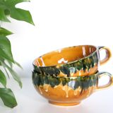Set of two bowls, Pottery Maine, Vintage