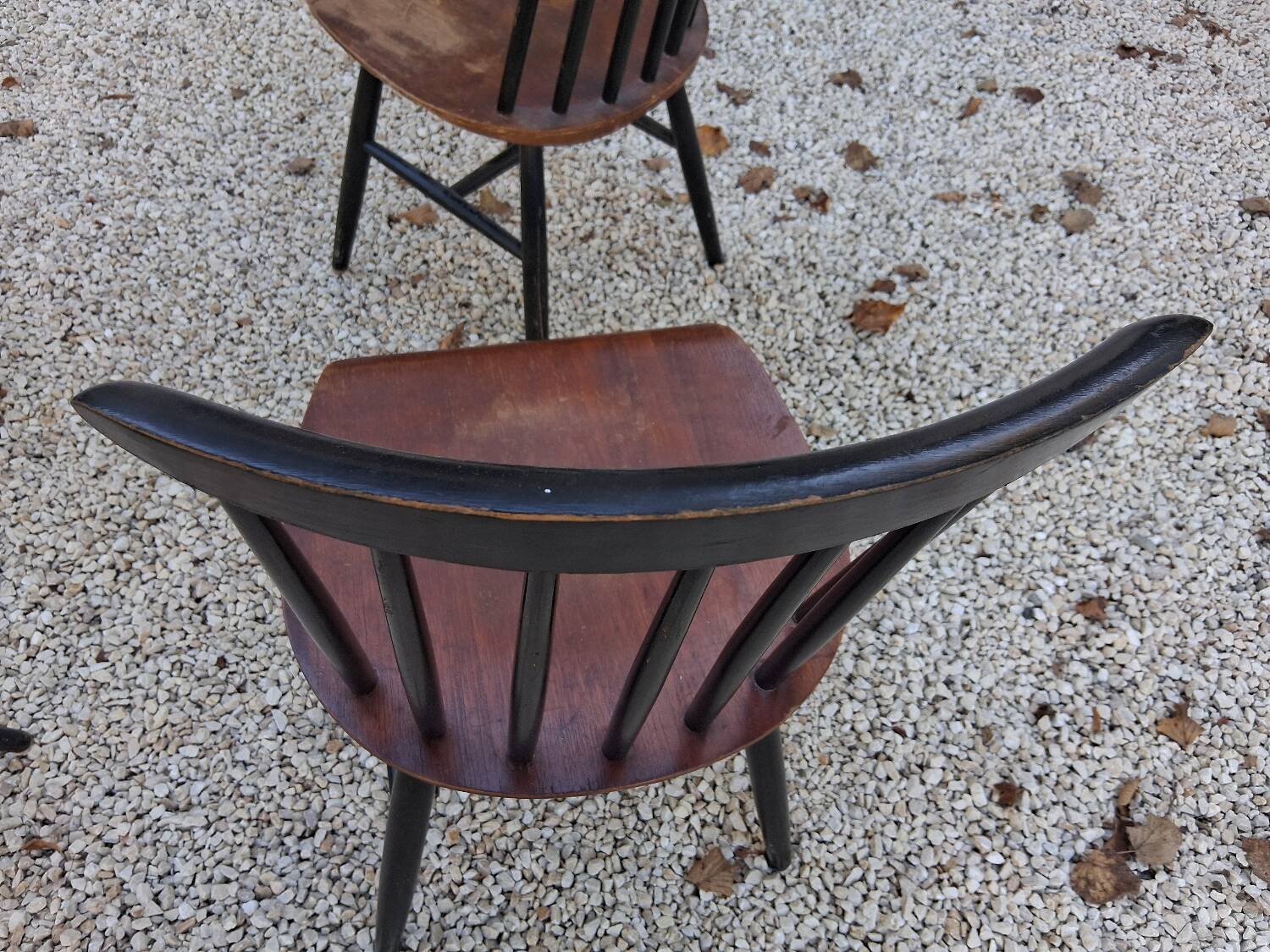 4 Fanett type chairs designed by Ilmari Tapiovara