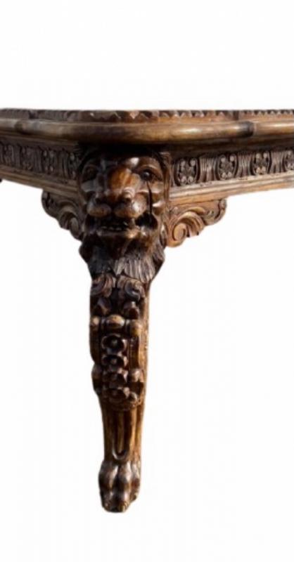 large Renaissance-style table