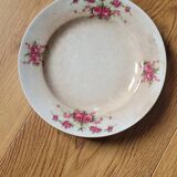 9 antique dessert plates