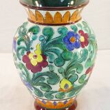 Vase in faience cecart monaco