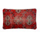 Housse de coussin de tapis turc vintage 30 x 50 cm