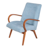 Set of Vintage Model 53 Lounge Chairs attributed to Jaroslav Smidek for Ton