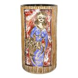 Vase roll Vallauris 1950