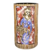 Vase roll Vallauris 1950