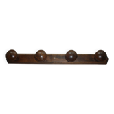 Vintage wooden coat rack