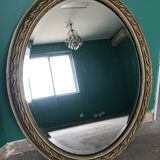 Miroir ovale Napoleon III