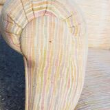 Lot 2 armchairs English / Vintage toad