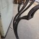 Wrought iron console