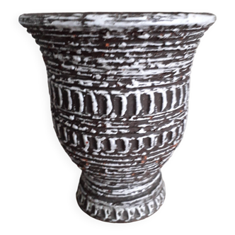 Vase en céramique allemande signée Sparra