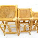 Rattan Nesting Tables