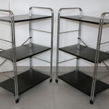 Black and chrome shelf 70/80