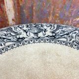 Stand cup compotier iron earth Minton monogram M