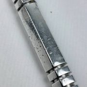 Set of 12 chrome metal knife rests by Louis Prodhon, Art Deco.