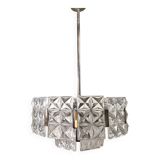 Vintage Hillebrand crystal chandelier, 1960s