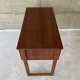 Scandinavian office of the 60s with sleigh feet