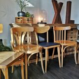 Set of 6 chairs Bistro mismatched
