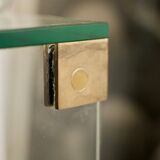 Console glass and bronze, France, 60 years