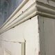 Old wardrobe, aged white patina