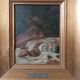 Oil painting on panel, Giuseppe Hainmann (Milan 1828-Alexandria, Egypt 1883)