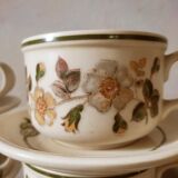 6 English tea cups or chocolate