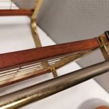 Vintage hat rack, wall-mounted clothes rack, produced in Sweden in the 1960s by Isakssons Habo