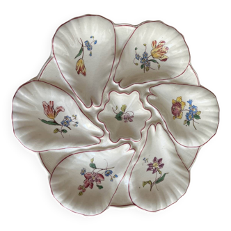 Assiette à huîtres terre de fer 1221 Longchamp