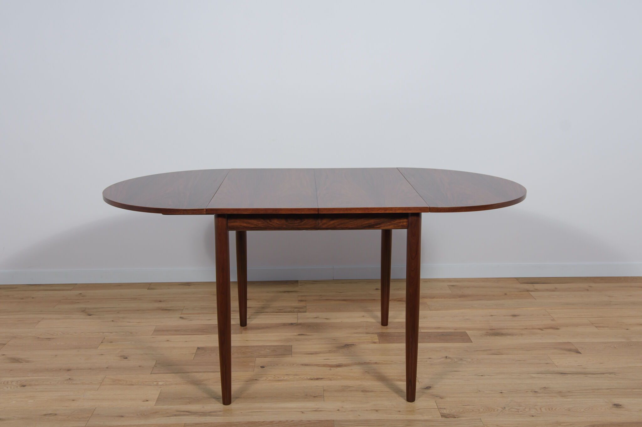 Table à manger danoise extensible en palissandre du milieu du siècle, années 1960