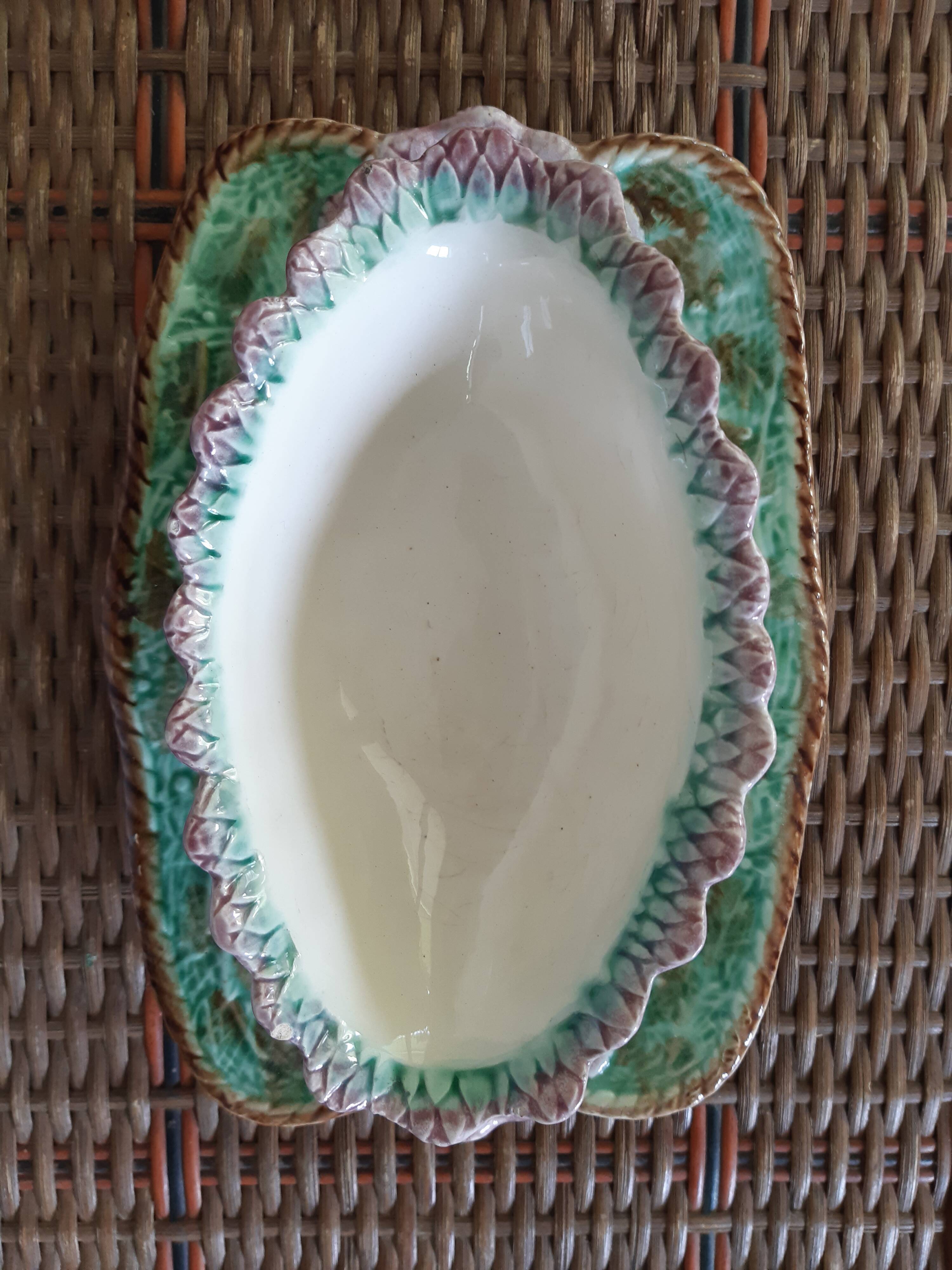 Saucière asparagus dabbling