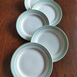 5 Lunéville dessert plates