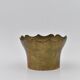 Brass pot plant cover