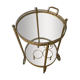 Brass and glass service