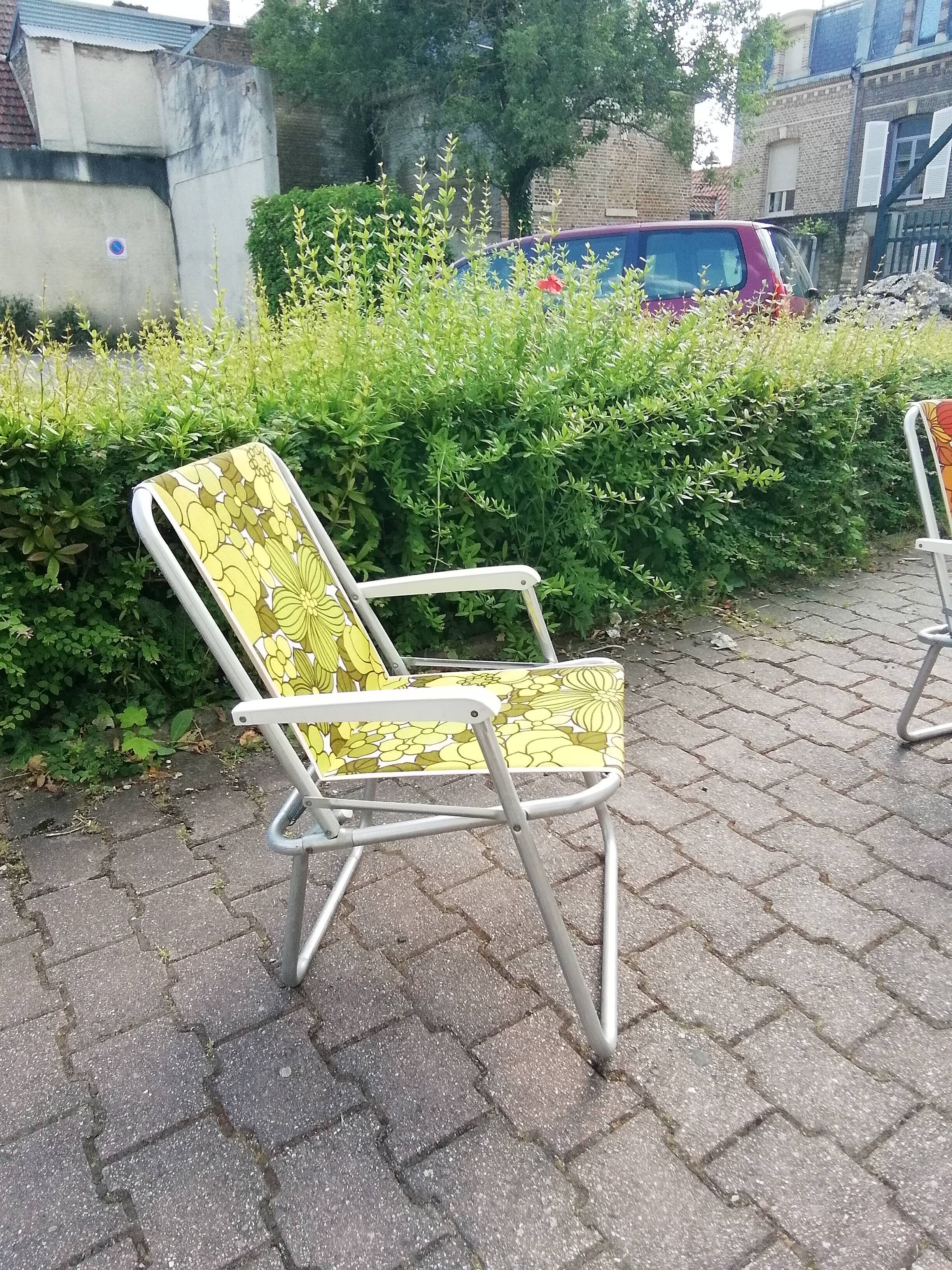 Vintage folding chair