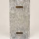 Vintage Kalmar textured glass suspension light – 1960s-1970s