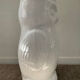 Vintage ceramic owl umbrella stand from the 70s