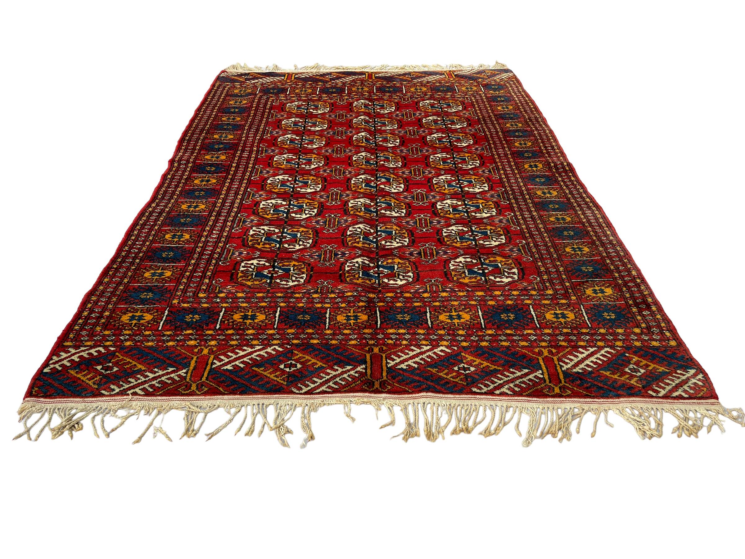 Vintage Turkoman Rug , 188 x 125 cm