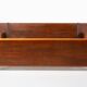 Mid-Century Modern Bed with Nightstands by Fabio Lenci for Bernini, Italy, 1970s