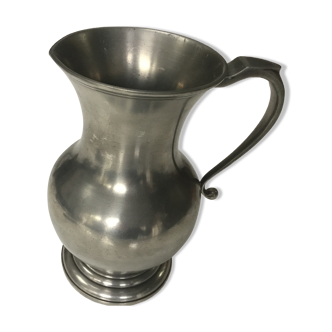 Tin pitcher