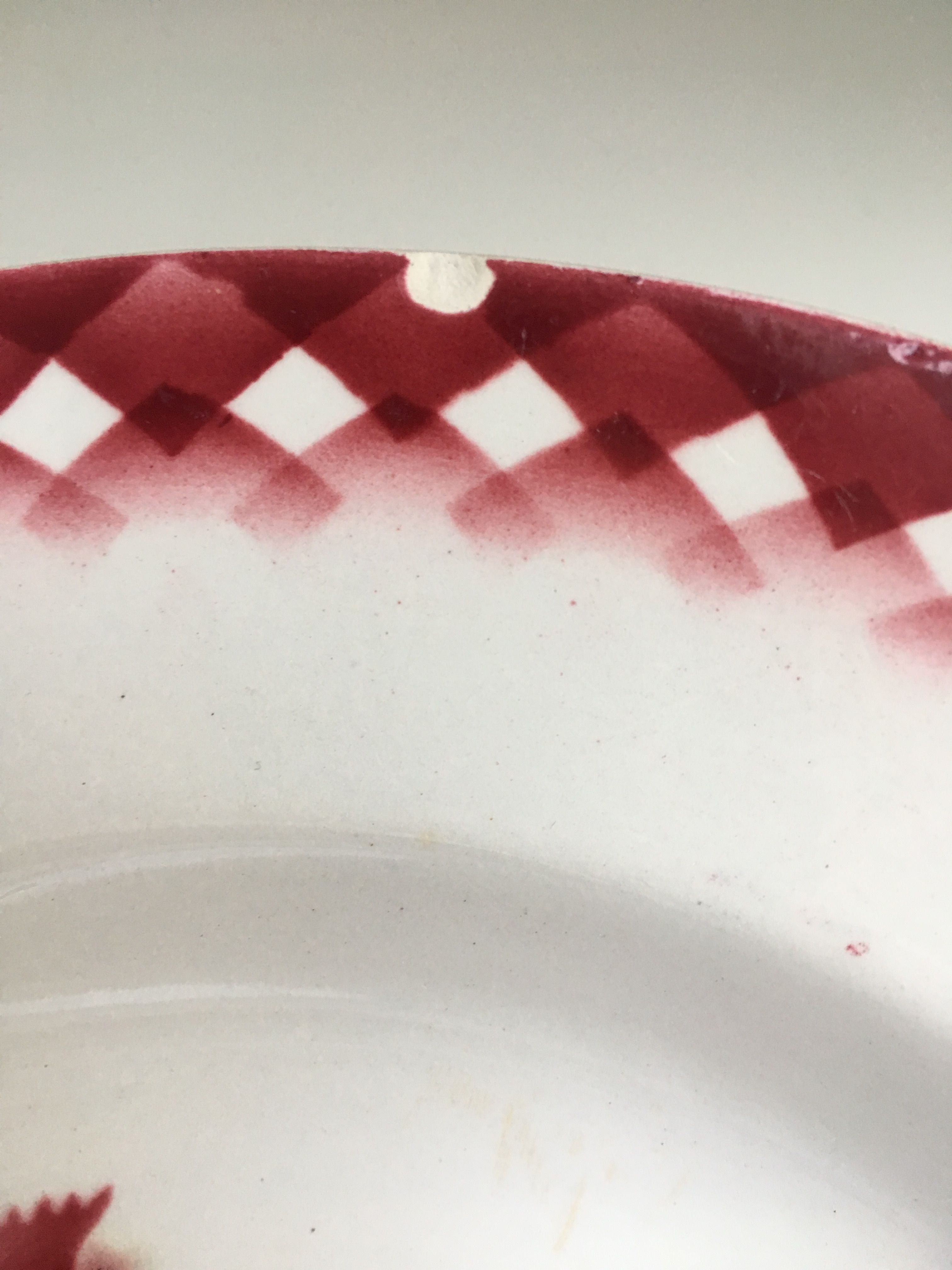 Set of 11 plates signed Mignardises Sarreguemines hand painted decor