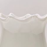 Vase vintage en verre de Murano blanc attr. à Dino Martens pour Aureliano Toso