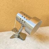 Wall lamp Mini perforated clip spot vintage design France 60s
