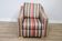 Vintage Van Maanen Cubic Club Armchair – Colorful Striped Fabric – Premium